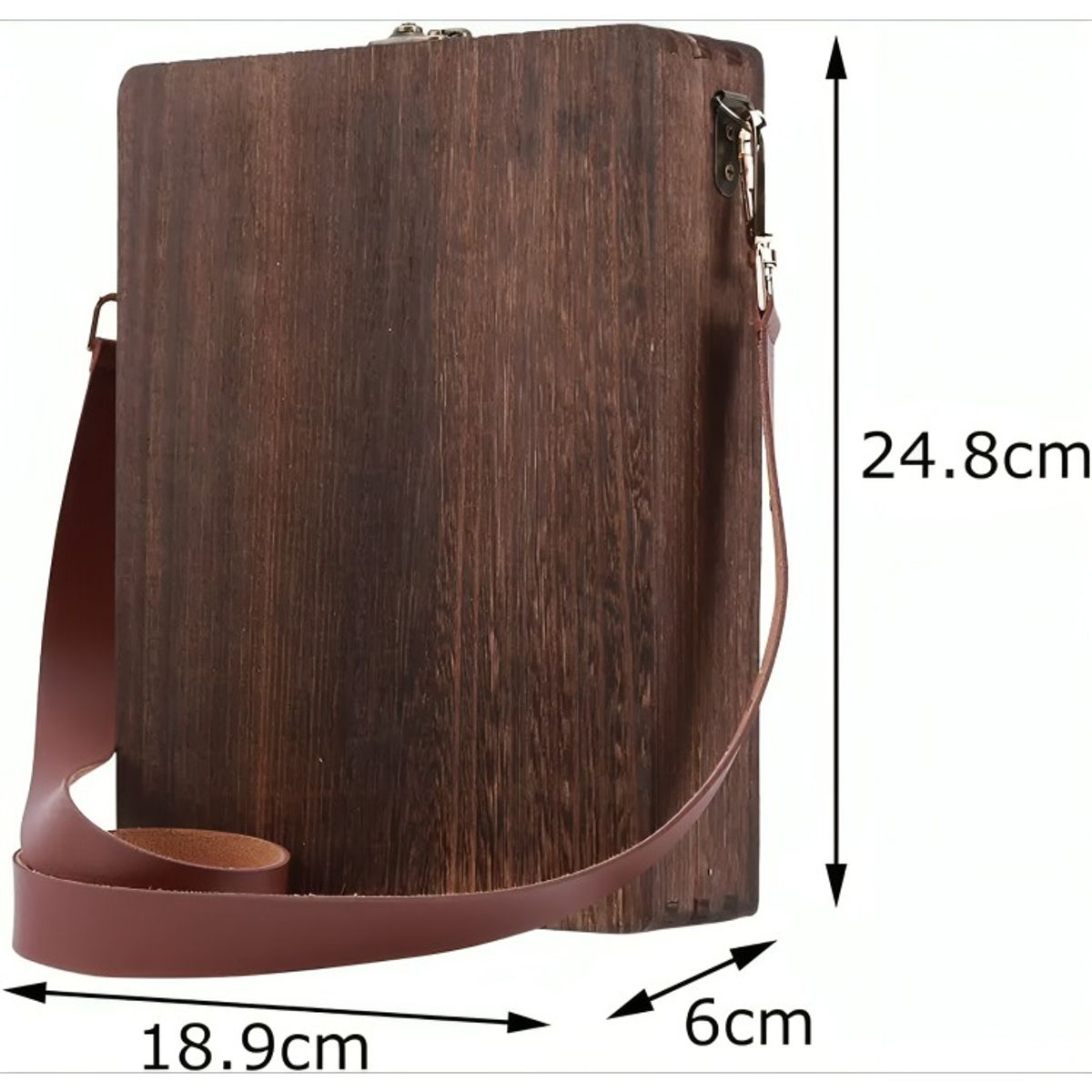 OEM - Bolsa De Almacenamiento De Madera Multifuncion Retro