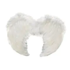 GENERICO - ALAS ANGEL PLUMA BLANCO 80X60 CM X1 UNI