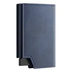 LEVURETT - BILLETERA CON TARJETERO DE CUERO NOBUK PARA HOMBRE - LV503A