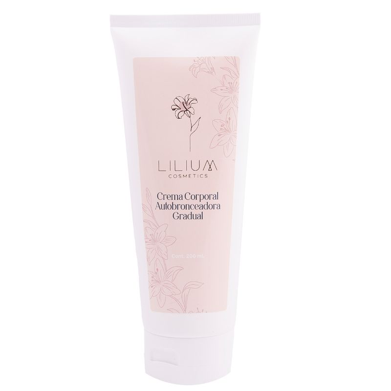 LILIUM COSMETICS - Crema corporal autobronceante 200 ml