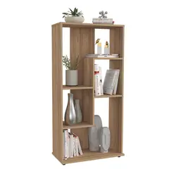 INVAL - Estante Decorativo Modular Amaretto 120 cm x 60 cm x 30 cm BE16704