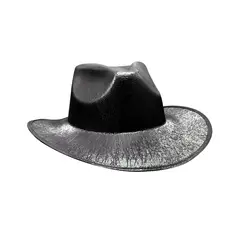 GENERICO - GORRO VAQUERO NACARADO NEGRO X1 UNI