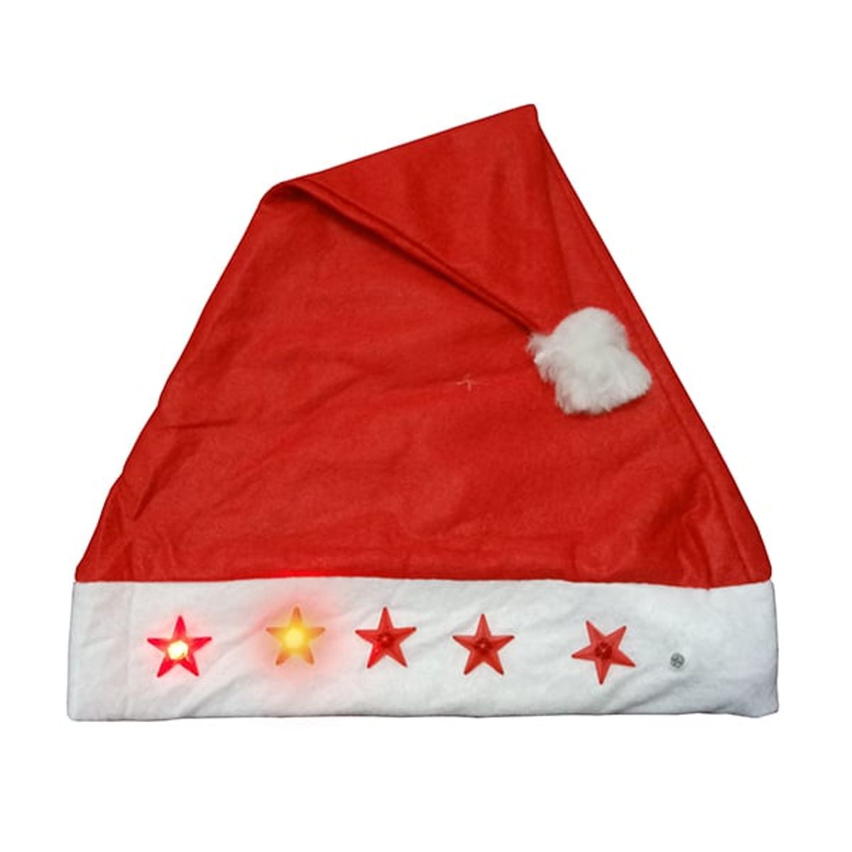 GENERICO - NAVIDAD GORRO 5 LUZ X12 UNI