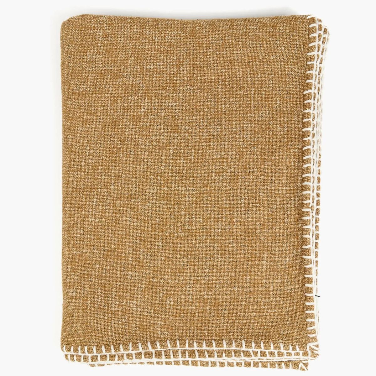 LOUNGE - Manta Algodón Costuras Boho