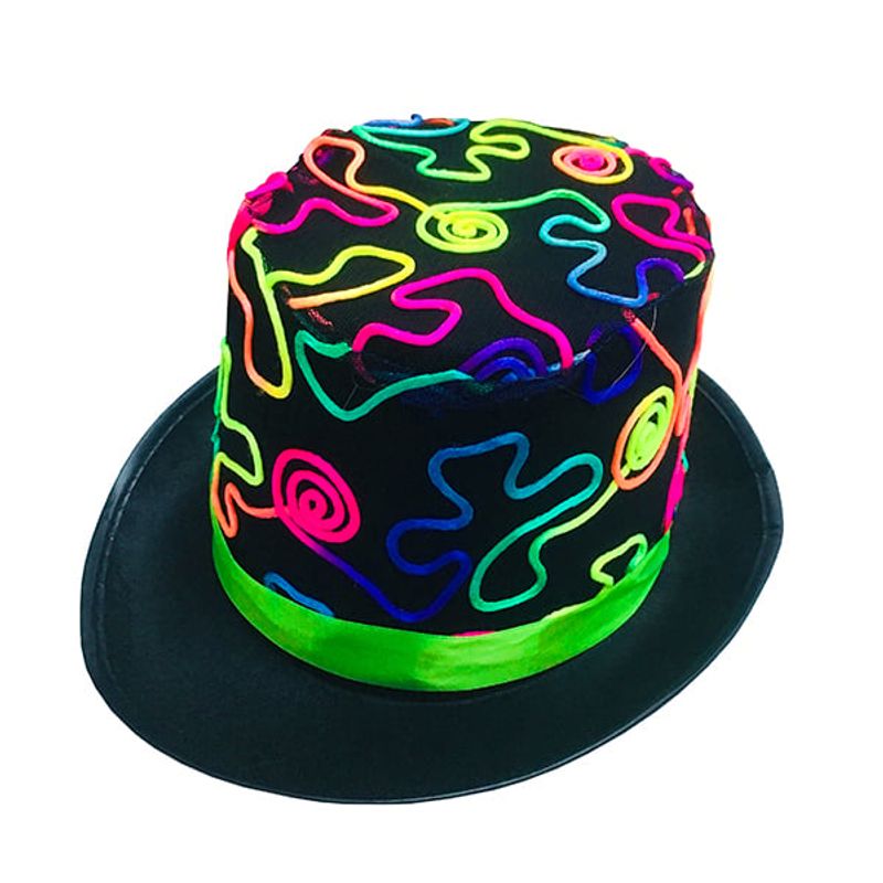 GENERICO - SOMBRERO COPA LINEAS FLUOR X1 UNI