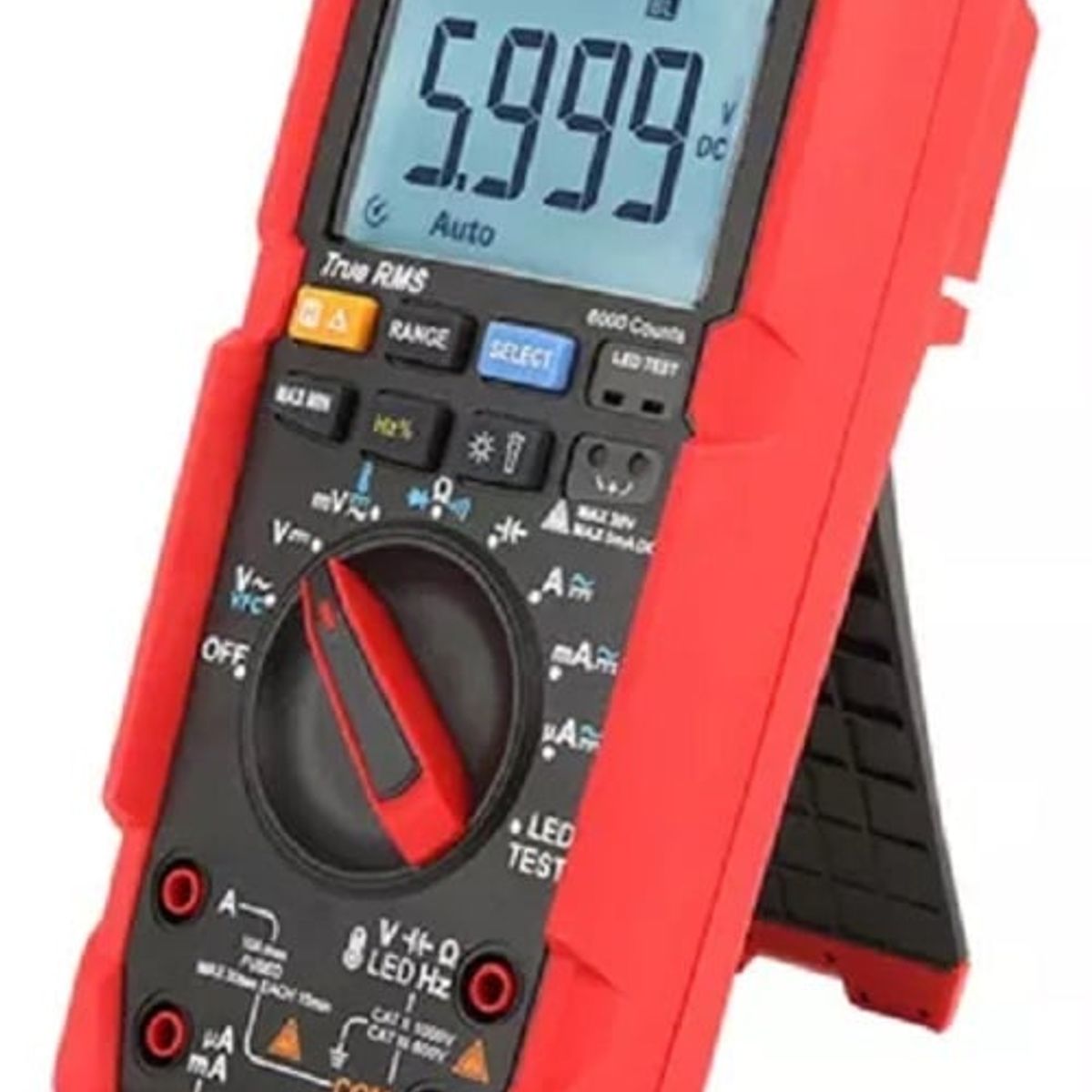 UNI T - Multímetro Digital Ncv Alarma Visual-sonora Uni-t Ut89x Rms