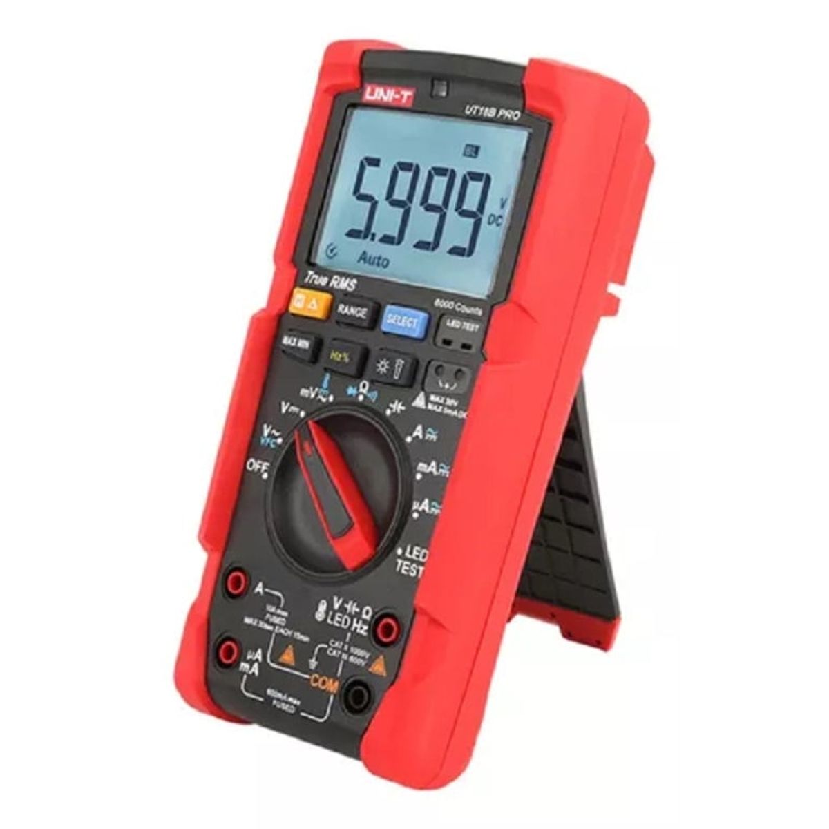 UNI T - Multímetro Digital Ncv Alarma Visual-sonora Uni-t Ut89x Rms