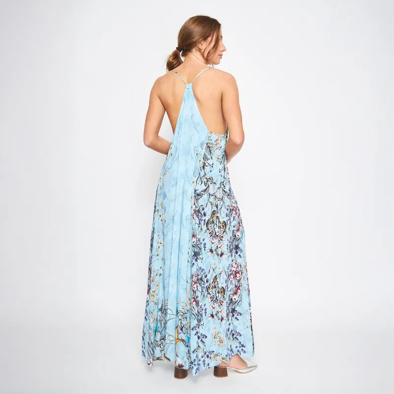 LINEATRE - VESTIDO CELI AZUL Lineatre
