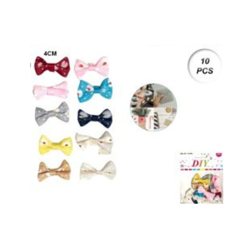 GENERICO - LAZOS DIY 10 PCS 2 CM X 4 CM
