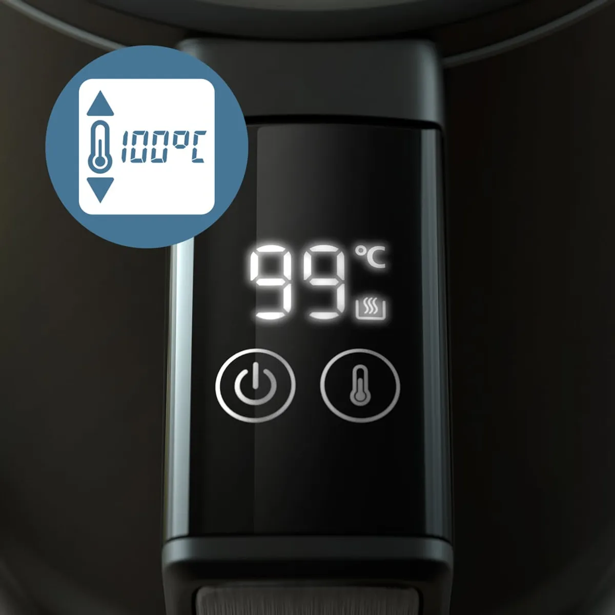 PHILIPS - Hervidor eléctrico Philips HD9396/90 1.7L Serie 7000