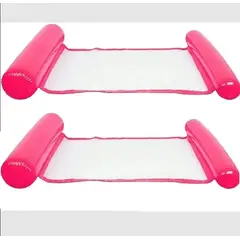 GENERICO - X2 Flotador Cama Hamaca Silla Inflable Para Piscina 112cm