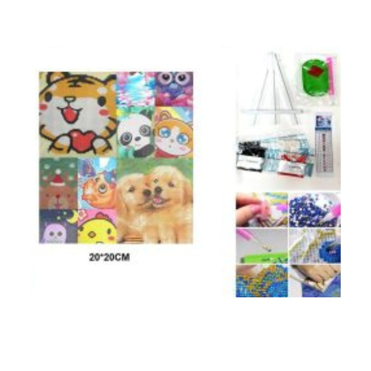 GENERICO - ARTE DE DIAMANTE 12 PCS