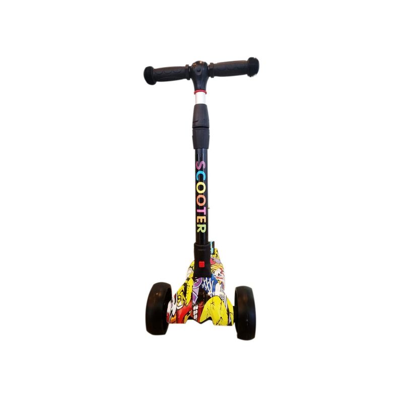 GENERICO - Scooter 3 Ruedas Aluminio Led Diseño - SC