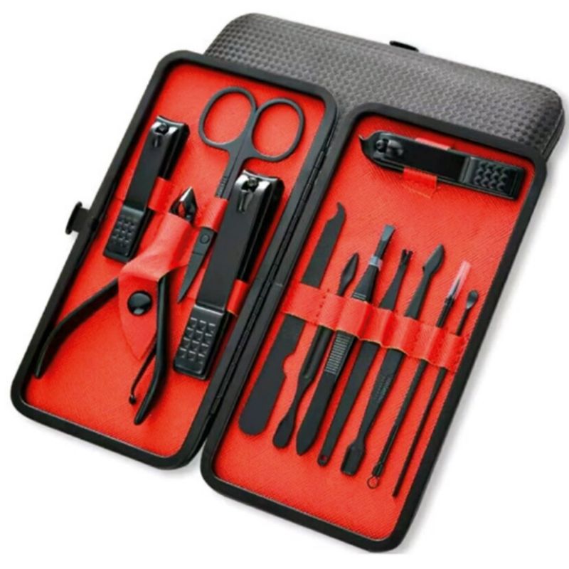 DOMA - Kit Podología 12 Piezas Manicura Completa Y Portátil - SC