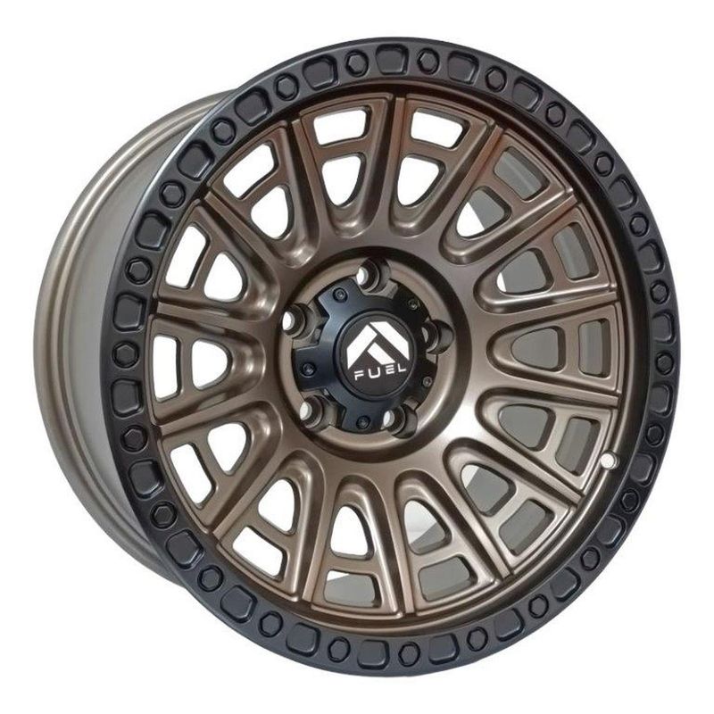 GENERICO - Set 4 Llanta 17x9 5x127 Et-12 Mbrnz-lmb Cycle