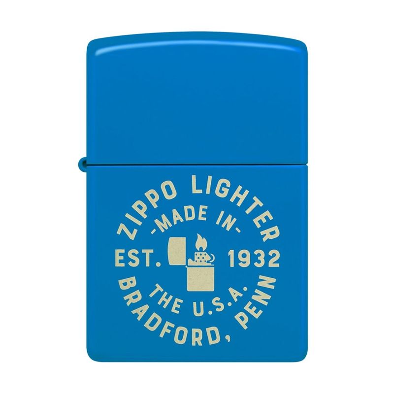 ZIPPO - Encendedor Zippo Zippo Seal Design Azul ZP46173 - Azul