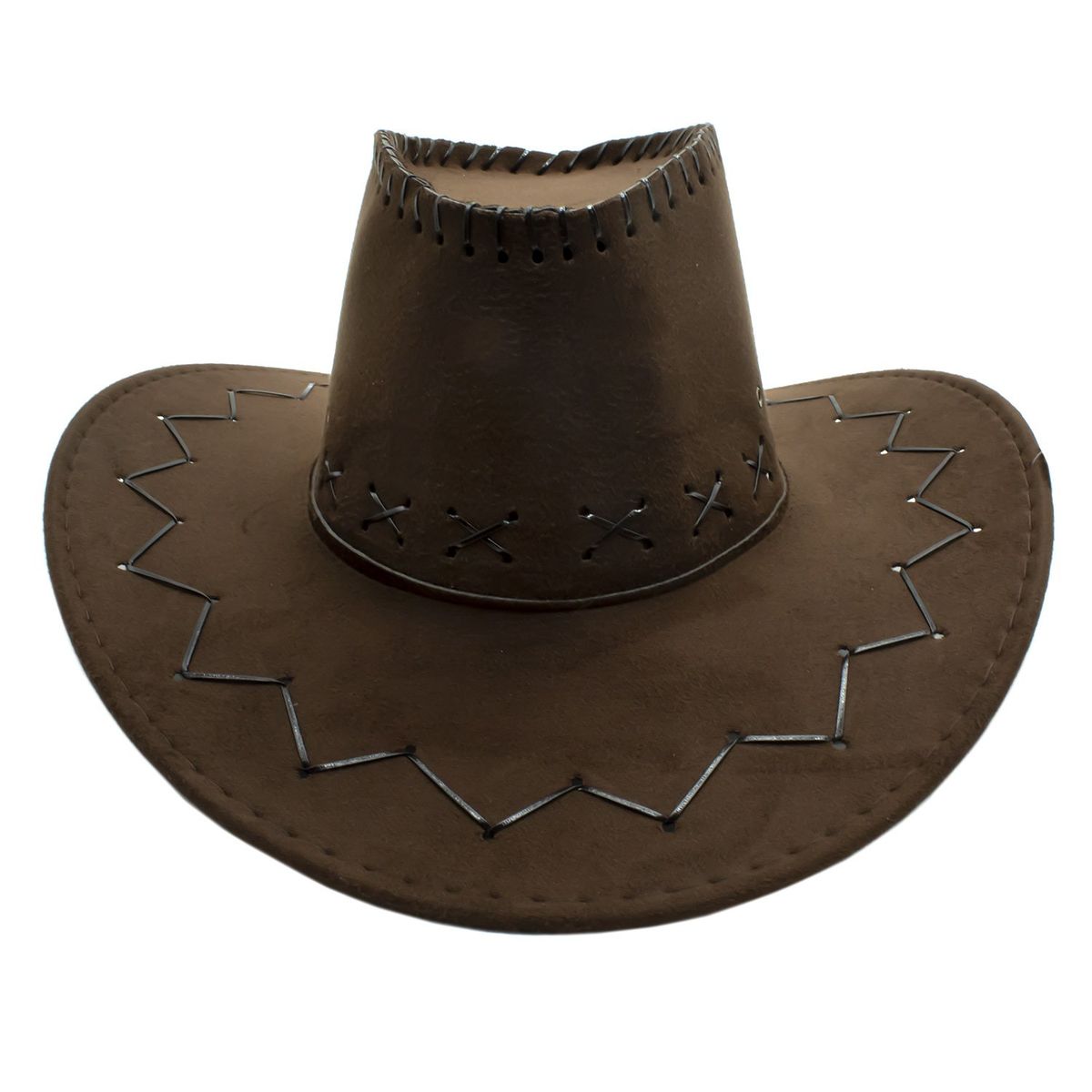 GENERICO - SOMBRERO VAQUERO CAF OSCURO X1 UNI