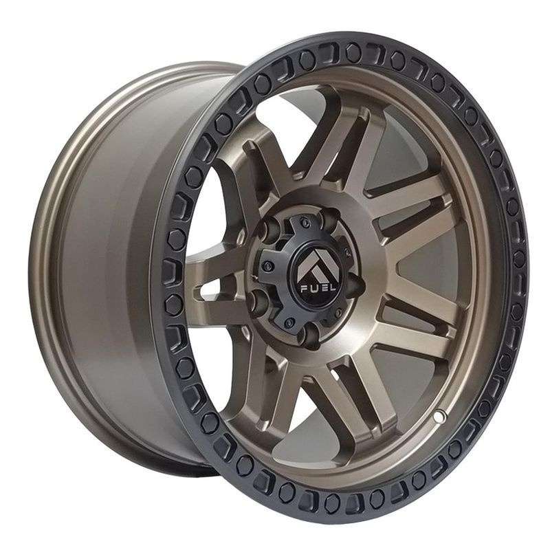 GENERICO - Set 4 Llanta 17x9 5x127 Et-12 Mbrnz-lmb Syndacate