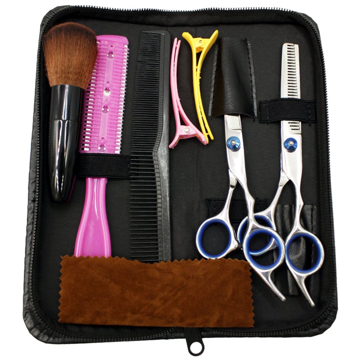 GENERICO - Set Profesional Para Peluquería 8 Accesorios - SC