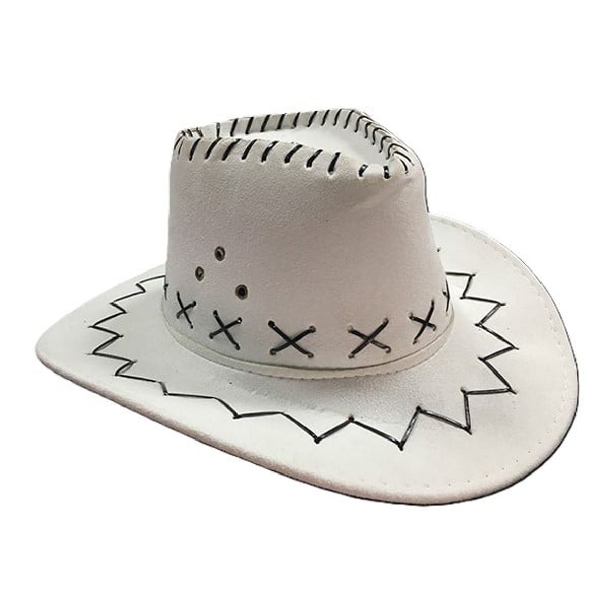 GENERICO - SOMBRERO VAQUERO NI?O BLANCO X1 UNI