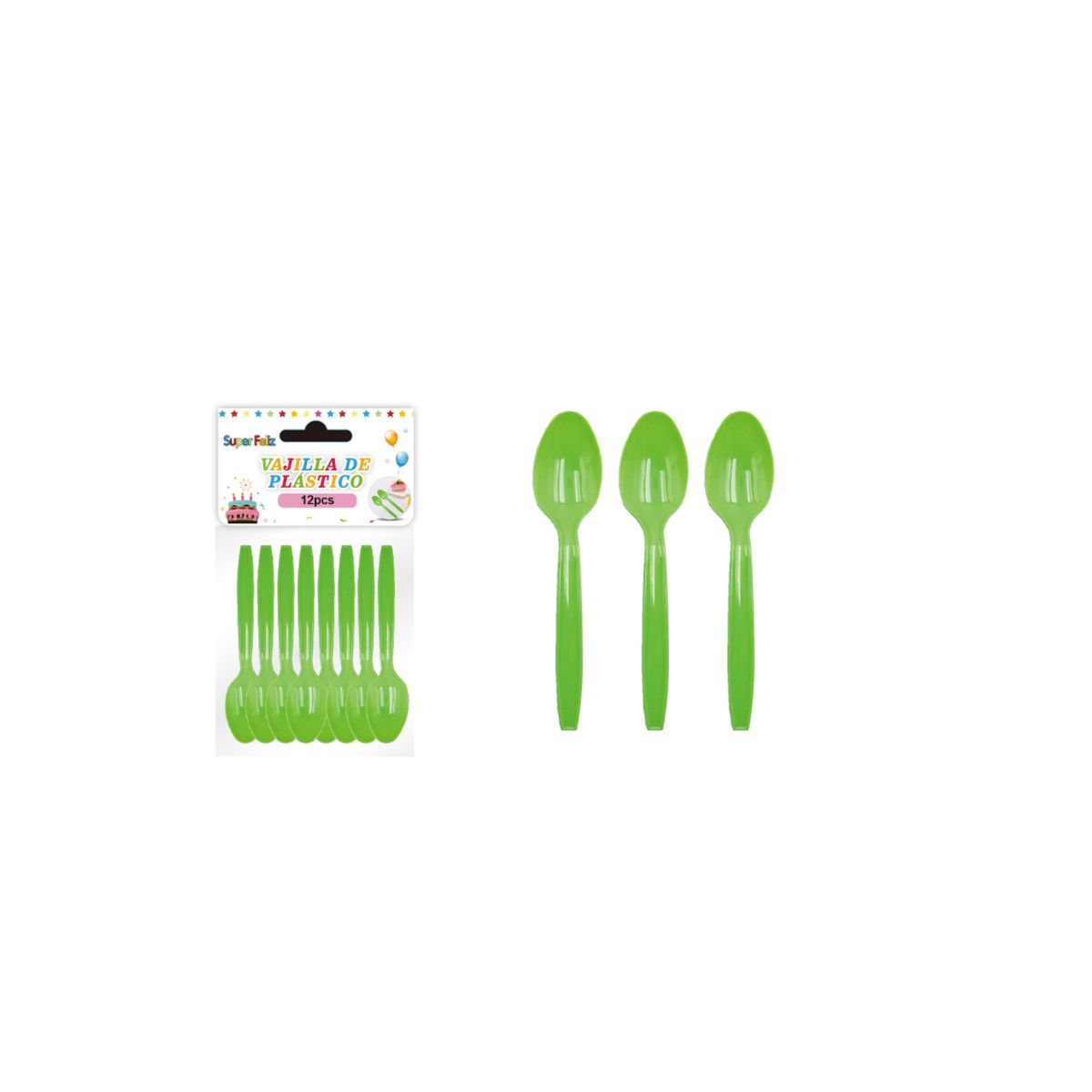 GENERICO - CUBIERTOS PARA FIESTA