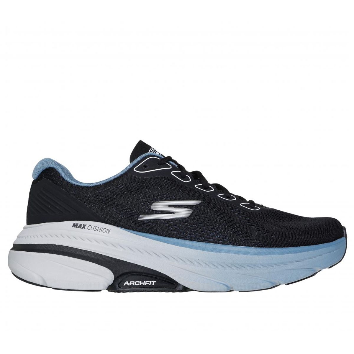 SKECHERS - Zapatilla Hombre Max Cushioning Arch Fit 20 Negro Skechers