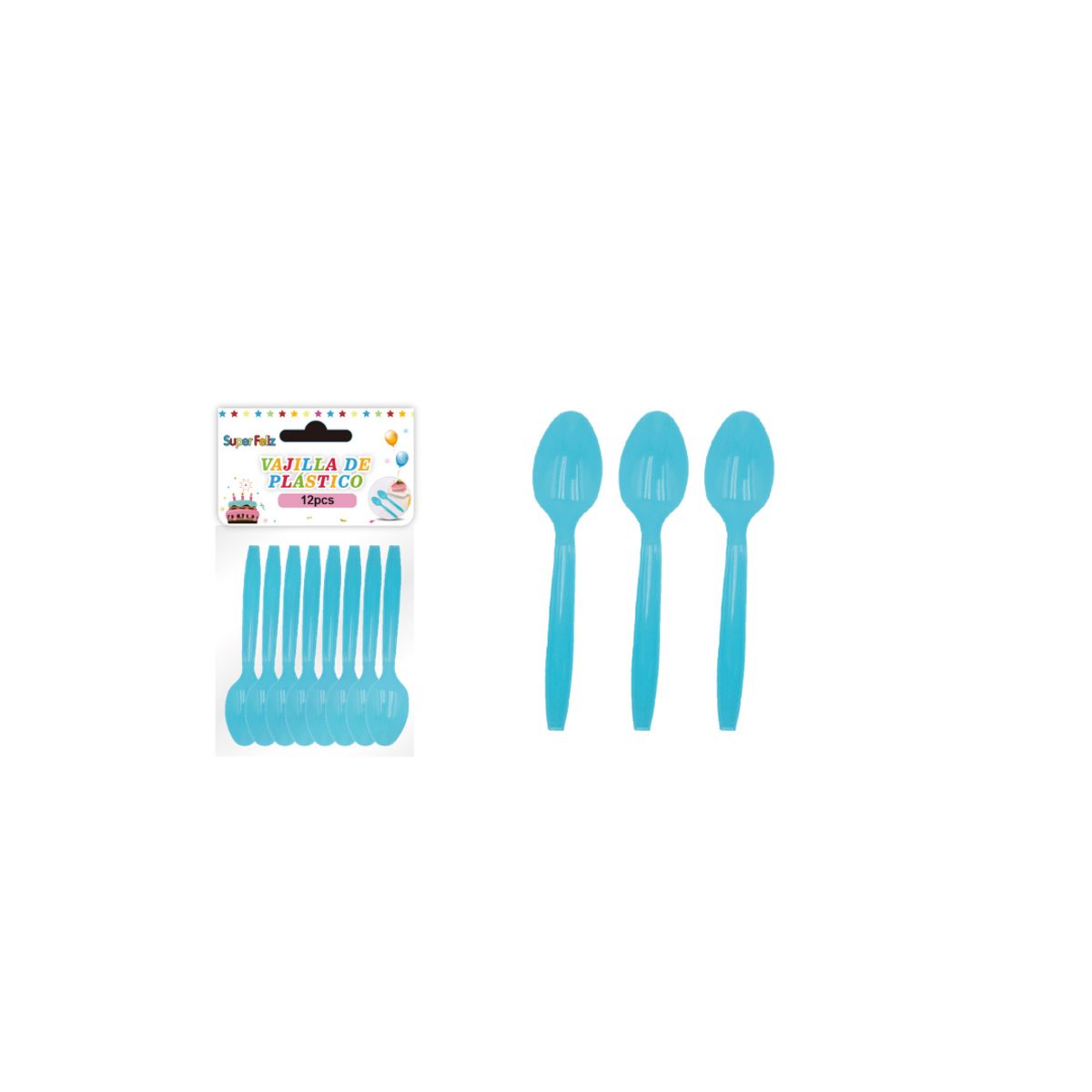 GENERICO - CUBIERTOS PARA FIESTA