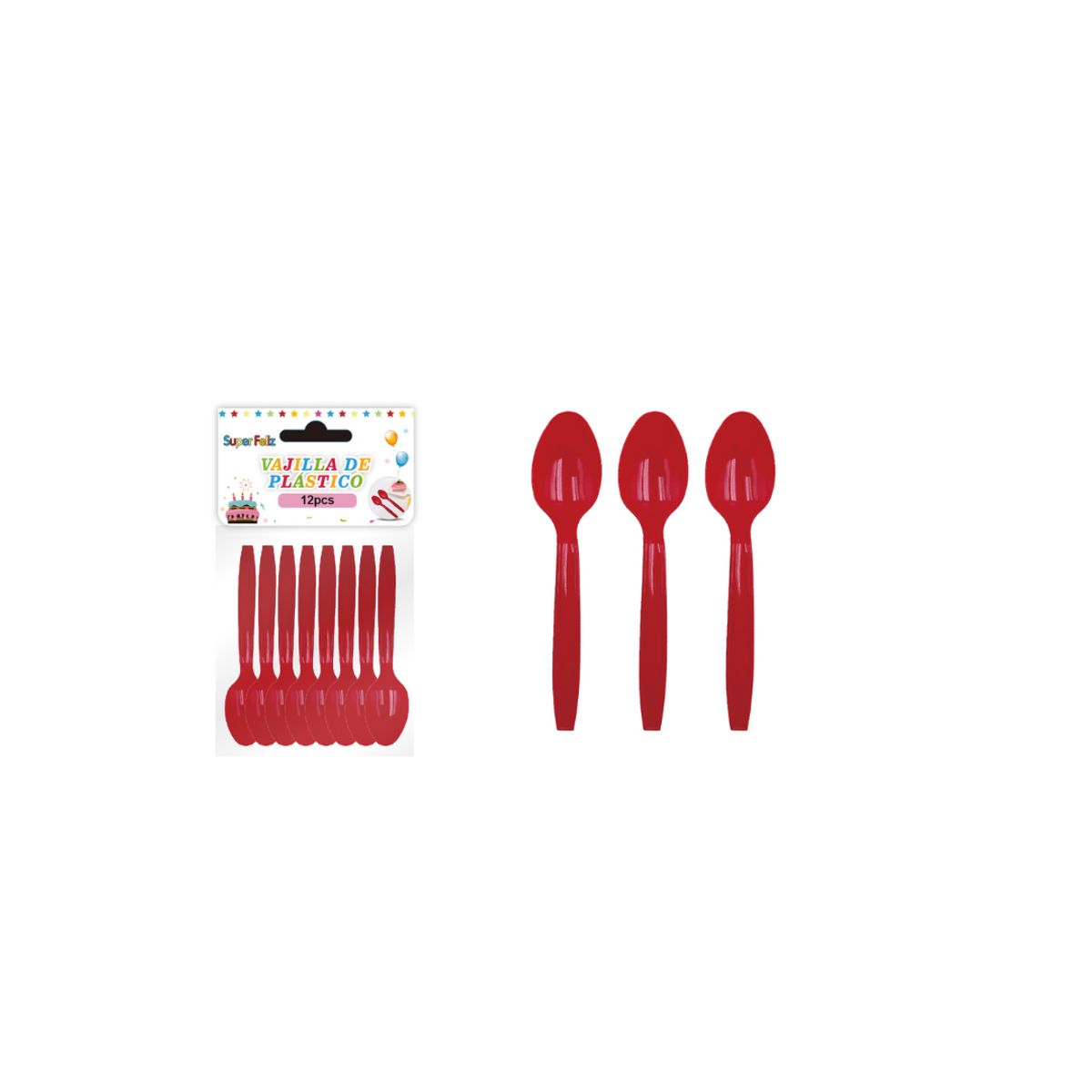 GENERICO - CUBIERTOS PARA FIESTA