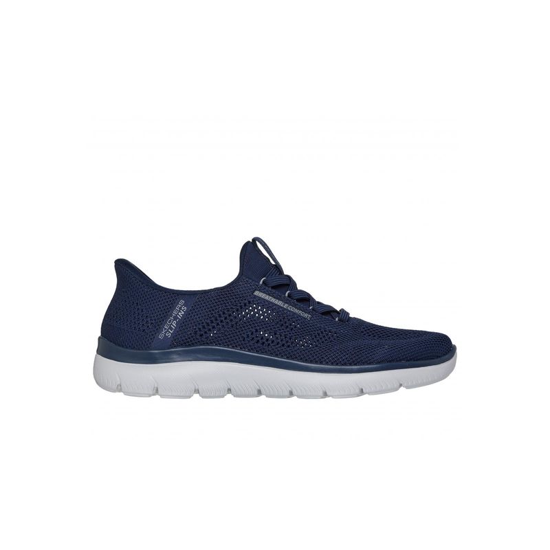 SKECHERS - Zapatilla Hombre Summits Perfo Azul Skechers