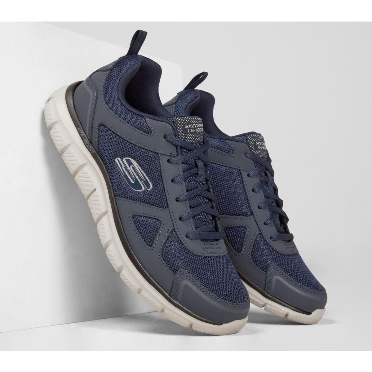 SKECHERS - Zapatilla Hombre Track Scloric Azul Skechers