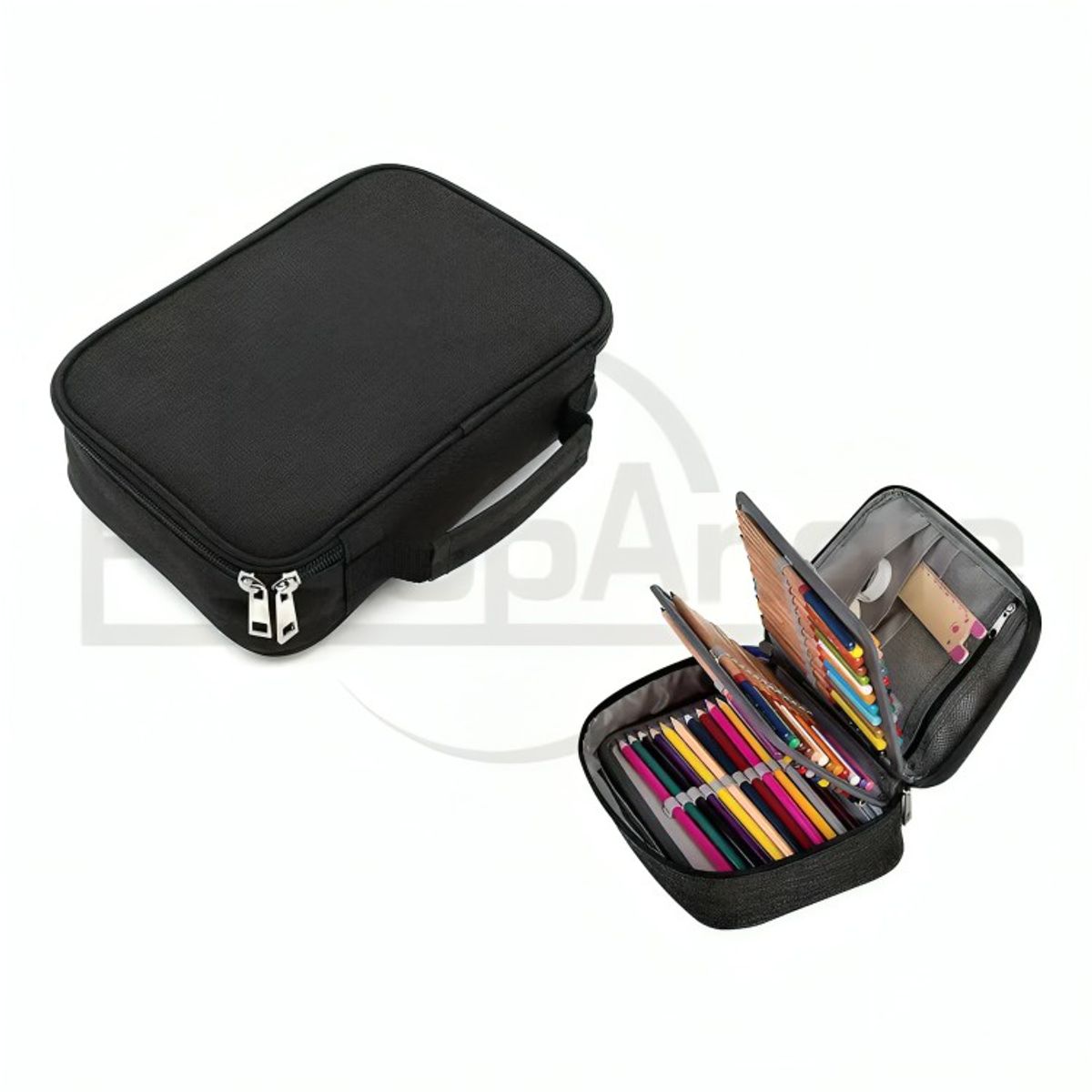 OEM - Estuche Para Lápices Ranuras Lapiceras Organizador Escolar.