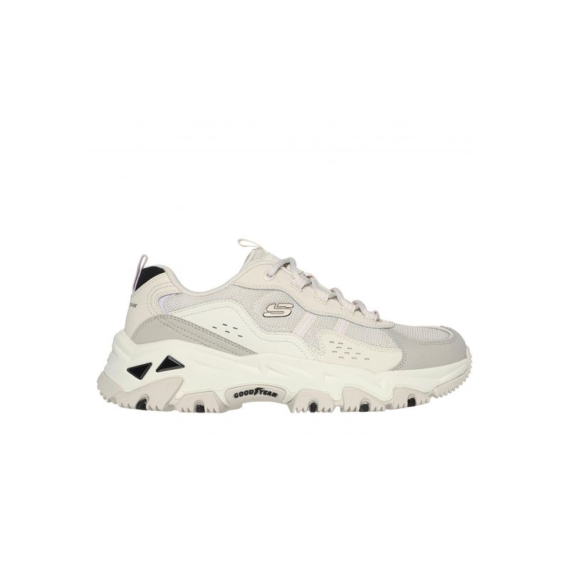 SKECHERS - Zapatilla Mujer DLites Hiker Beige Skechers