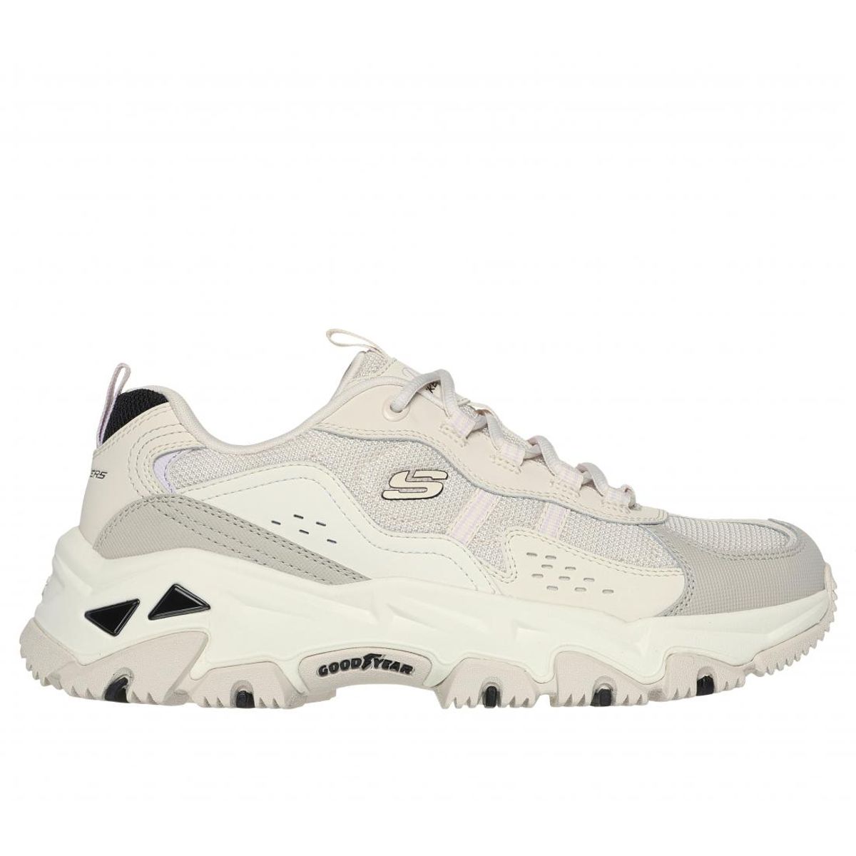 SKECHERS - Zapatilla Mujer DLites Hiker Beige Skechers
