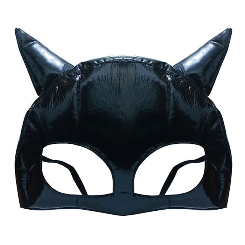 GENERICO - ANTIFAZ CUERINA GATO X1 UNI