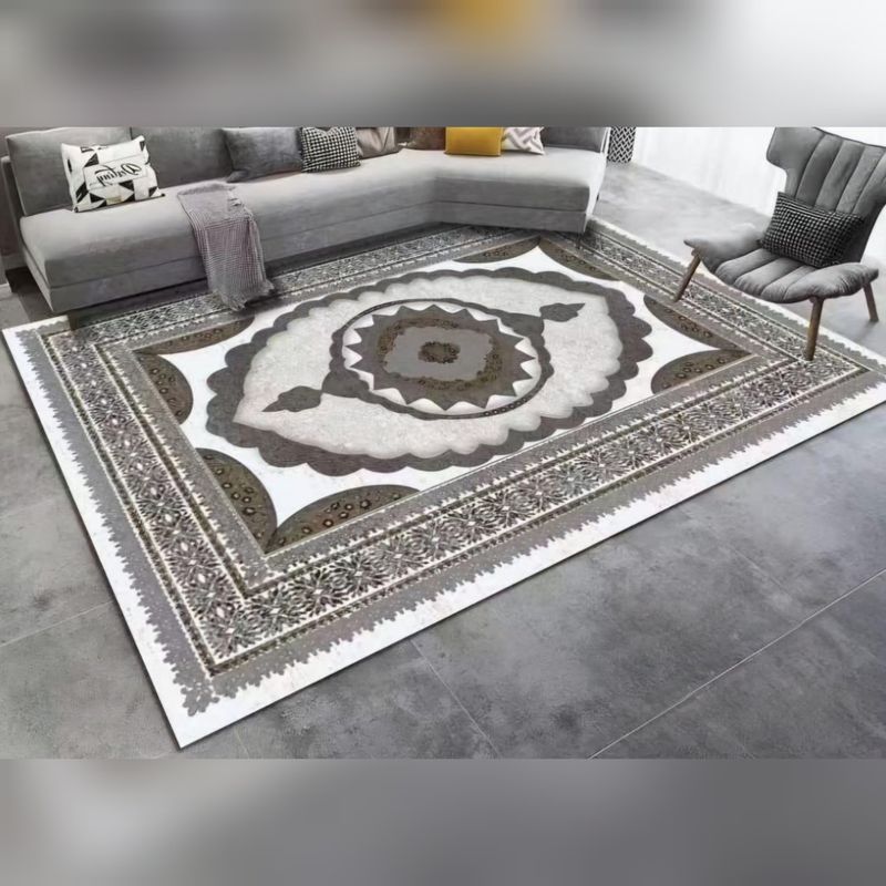 GENERICO - Alfombras Para Living con Diseños Tridimensionales Pro Antideslizante