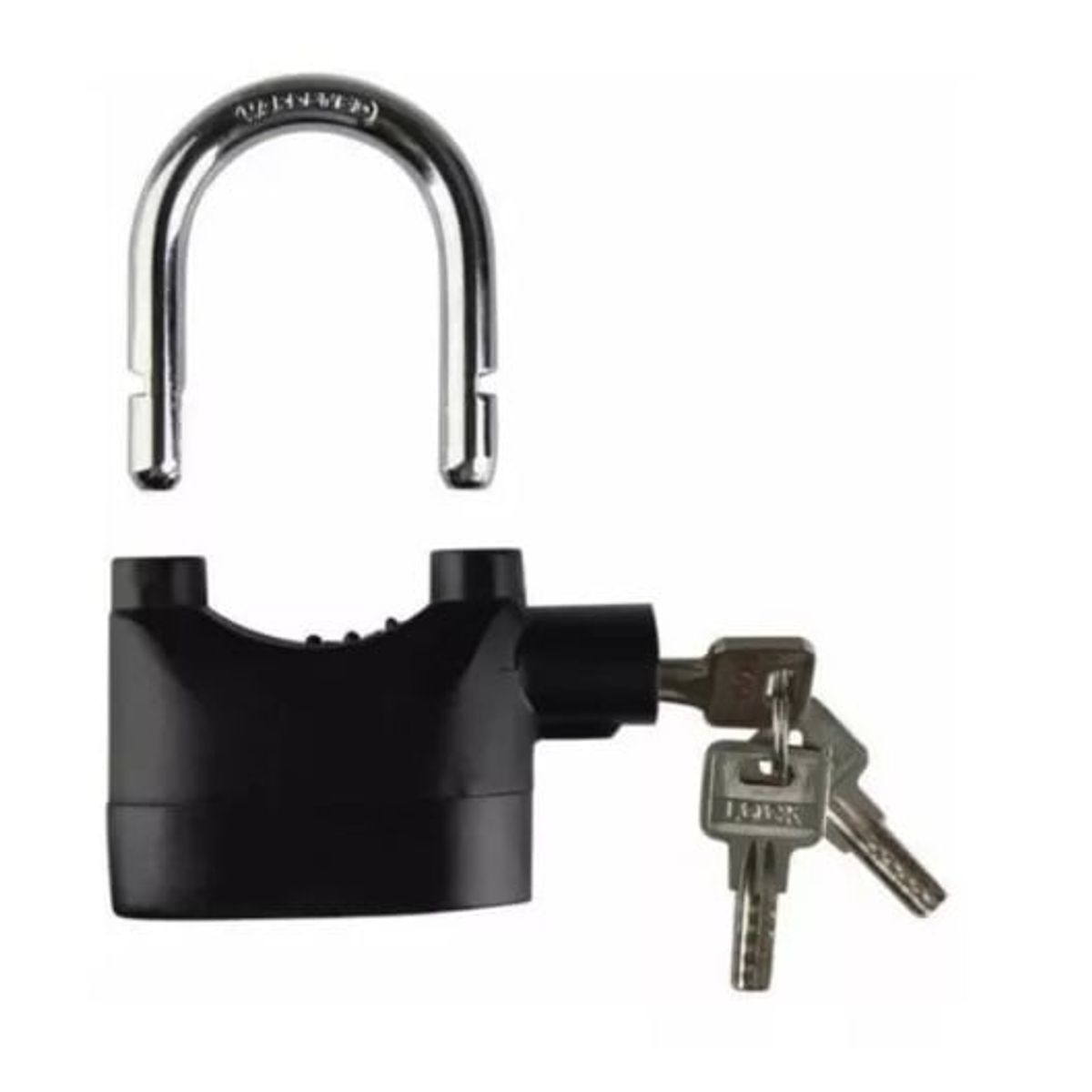 GENERICO - Candado Con Alarma Anti Robo De 110db Para Mayor Seguridad