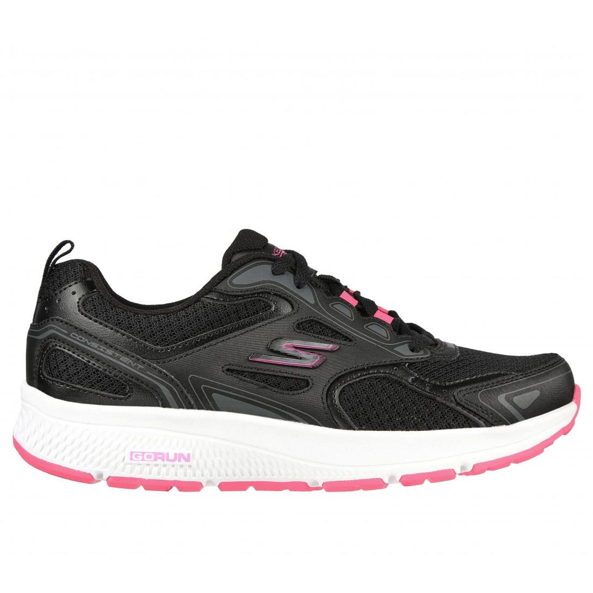 SKECHERS - Zapatilla Mujer Go Run Consistent Negro Skechers