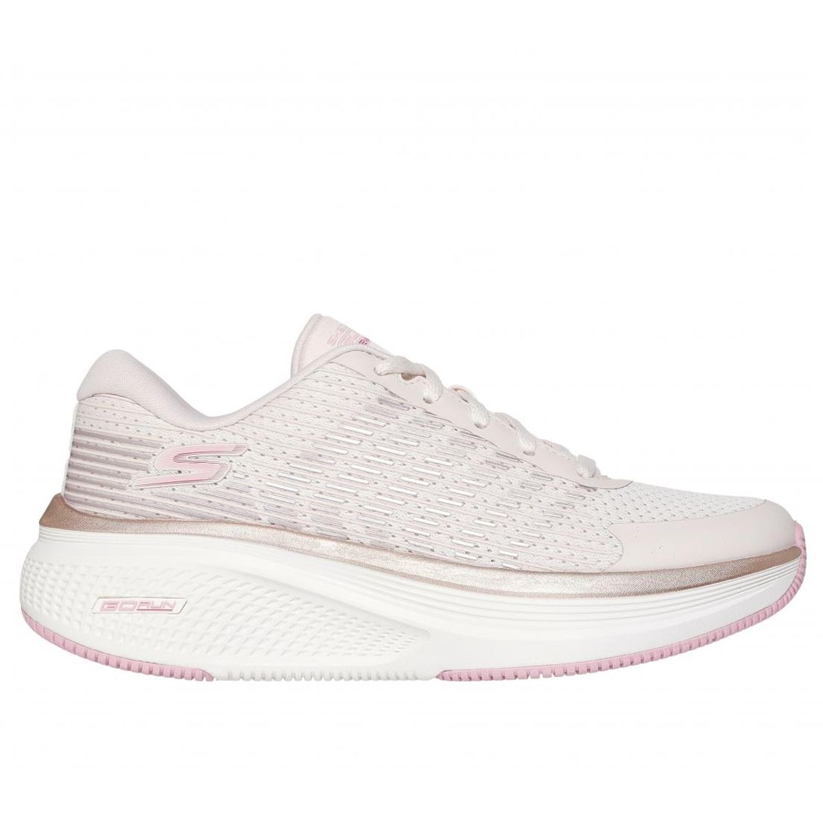 SKECHERS - Zapatilla Mujer Go Run Elevate 20 Beige Skechers