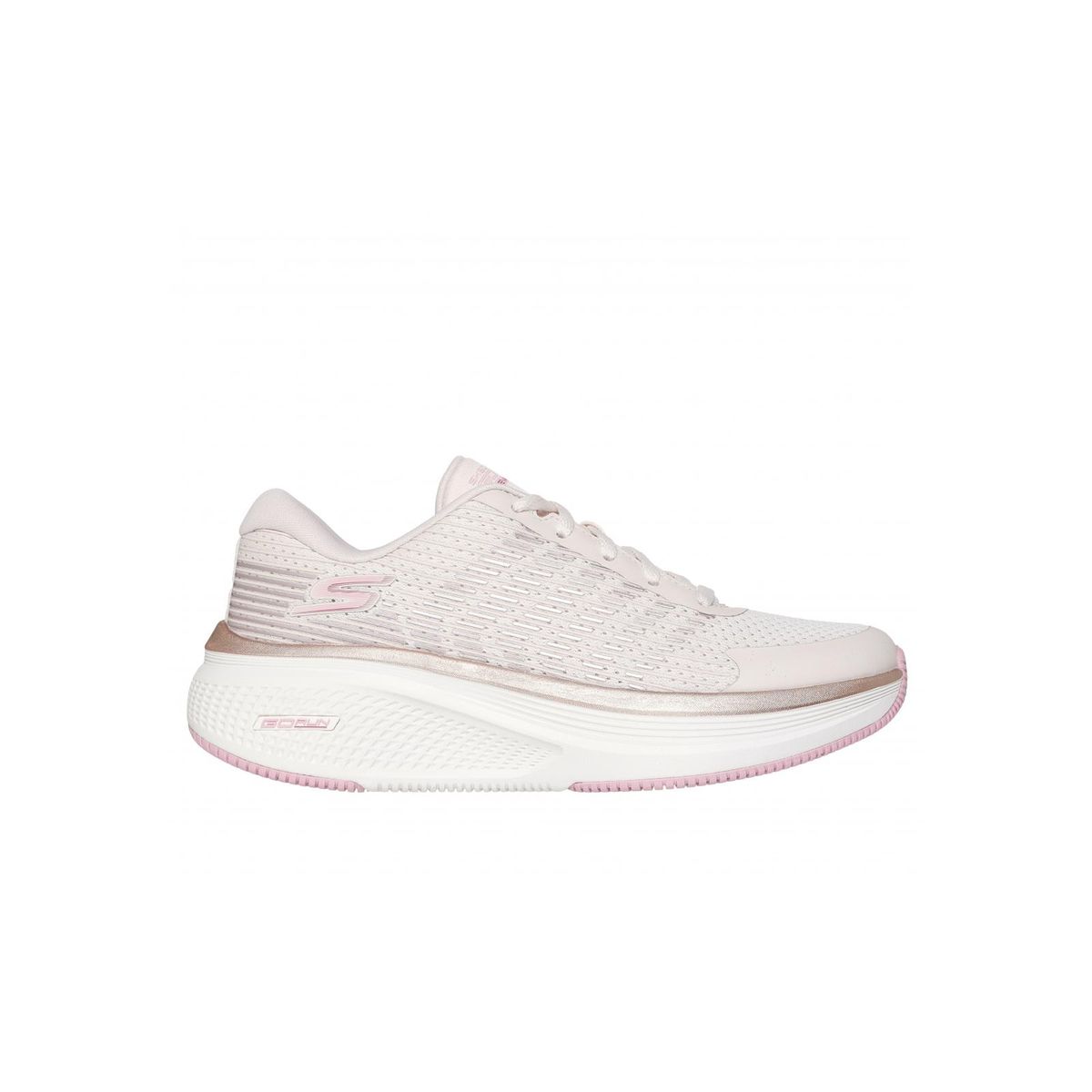 SKECHERS - Zapatilla Mujer Go Run Elevate 20 Beige Skechers