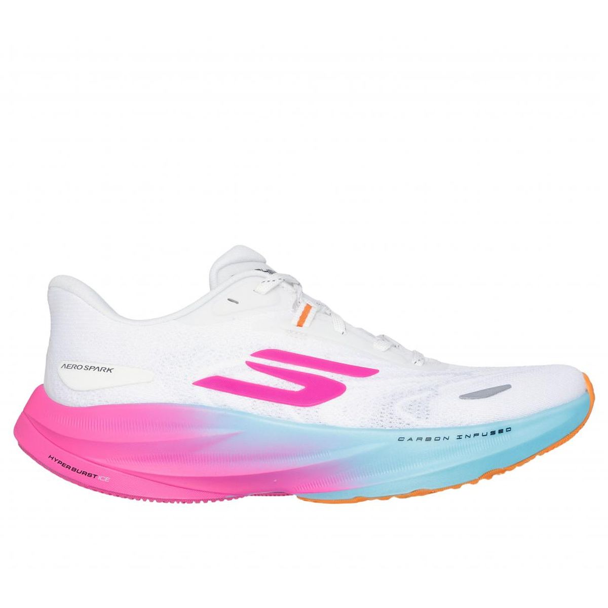 SKECHERS - Zapatilla Mujer Go Run Ride 12 Blanco Skechers