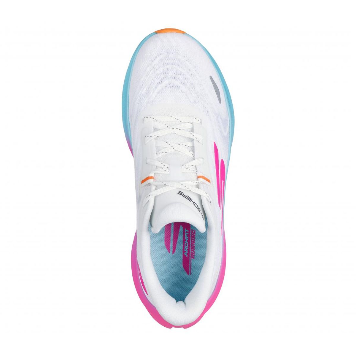 SKECHERS - Zapatilla Mujer Go Run Ride 12 Blanco Skechers