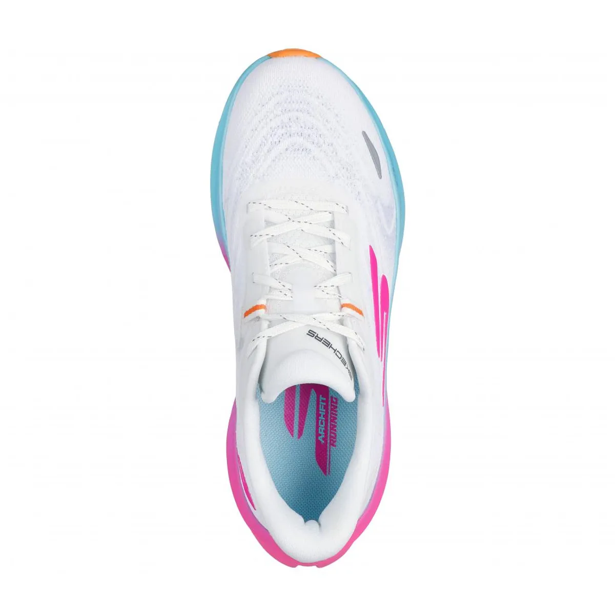 SKECHERS - Zapatilla Mujer Go Run Ride 12 Blanco Skechers