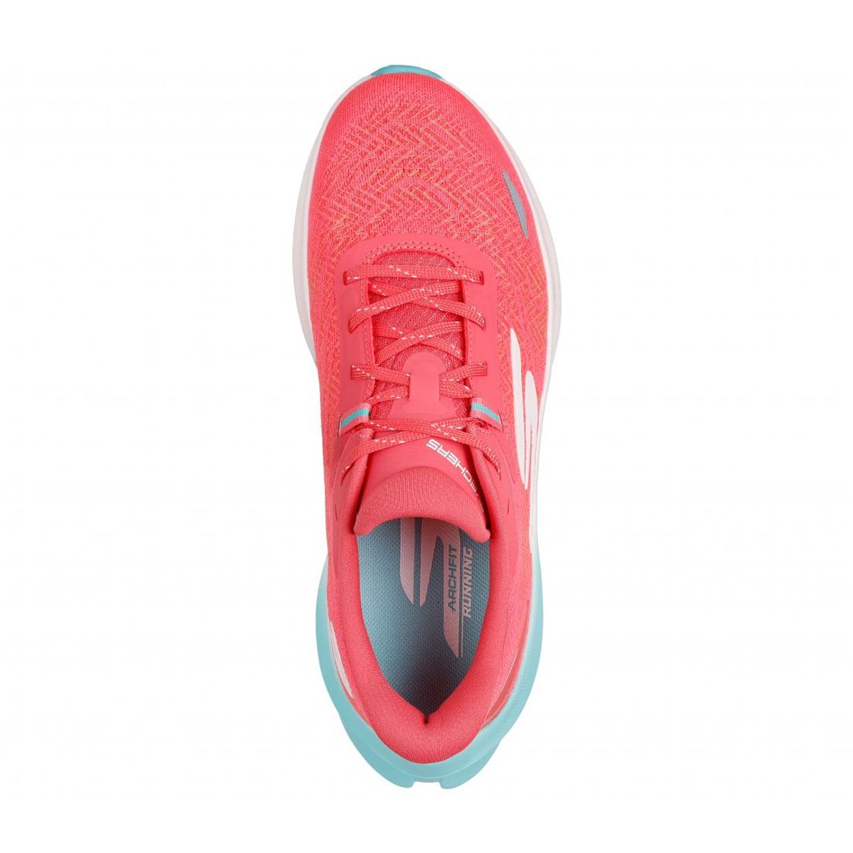 SKECHERS - Zapatilla Mujer Go Run Ride 12 Coral Skechers