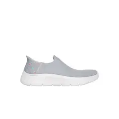 SKECHERS - Zapatilla Mujer Go Walk Flex Sunset Rose Gris