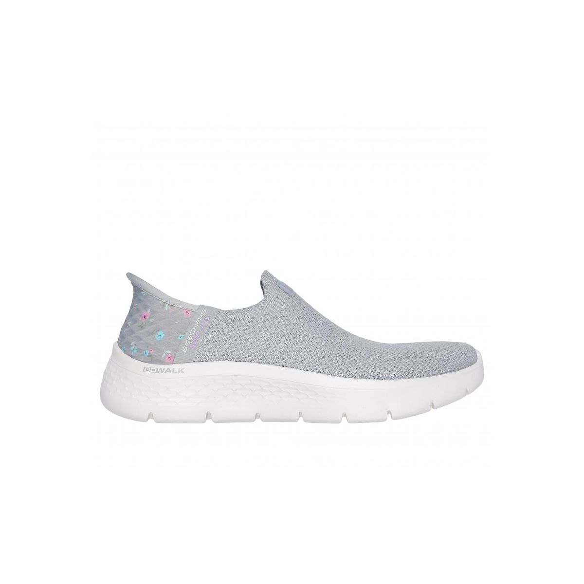 SKECHERS - Zapatilla Mujer Go Walk Flex Sunset Rose Gris Skechers