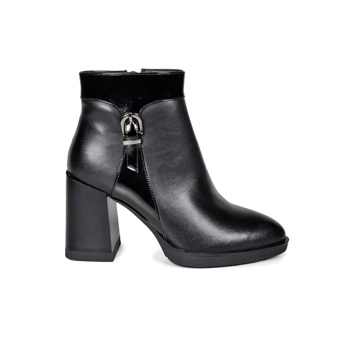 DEGAS - Botín Mujer Cuero Kensy Negro DEGAS