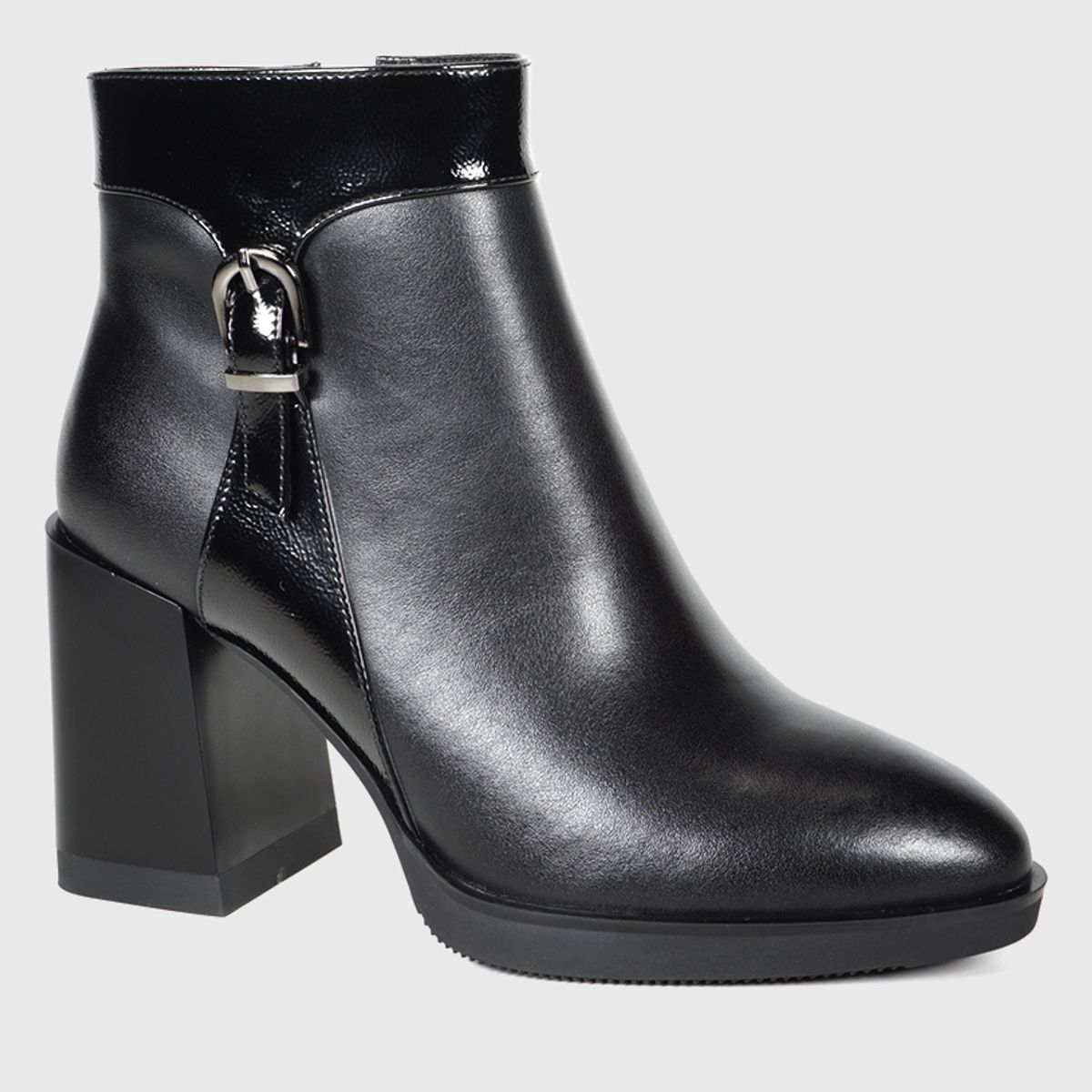 DEGAS - Botín Mujer Cuero Kensy Negro DEGAS