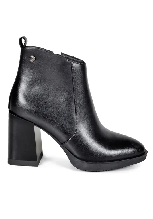 Botin Mujer Cuero Reisue Negro Negro 39