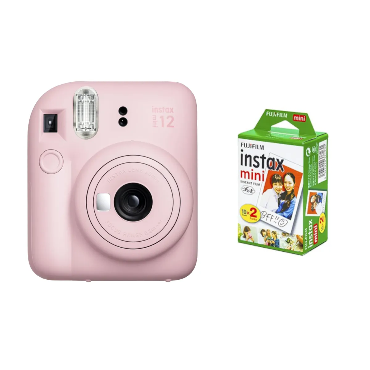 FUJIFILM - SET CÁMARA FUJIFILM INSTAX MINI 12 + 20 PELÍCULAS