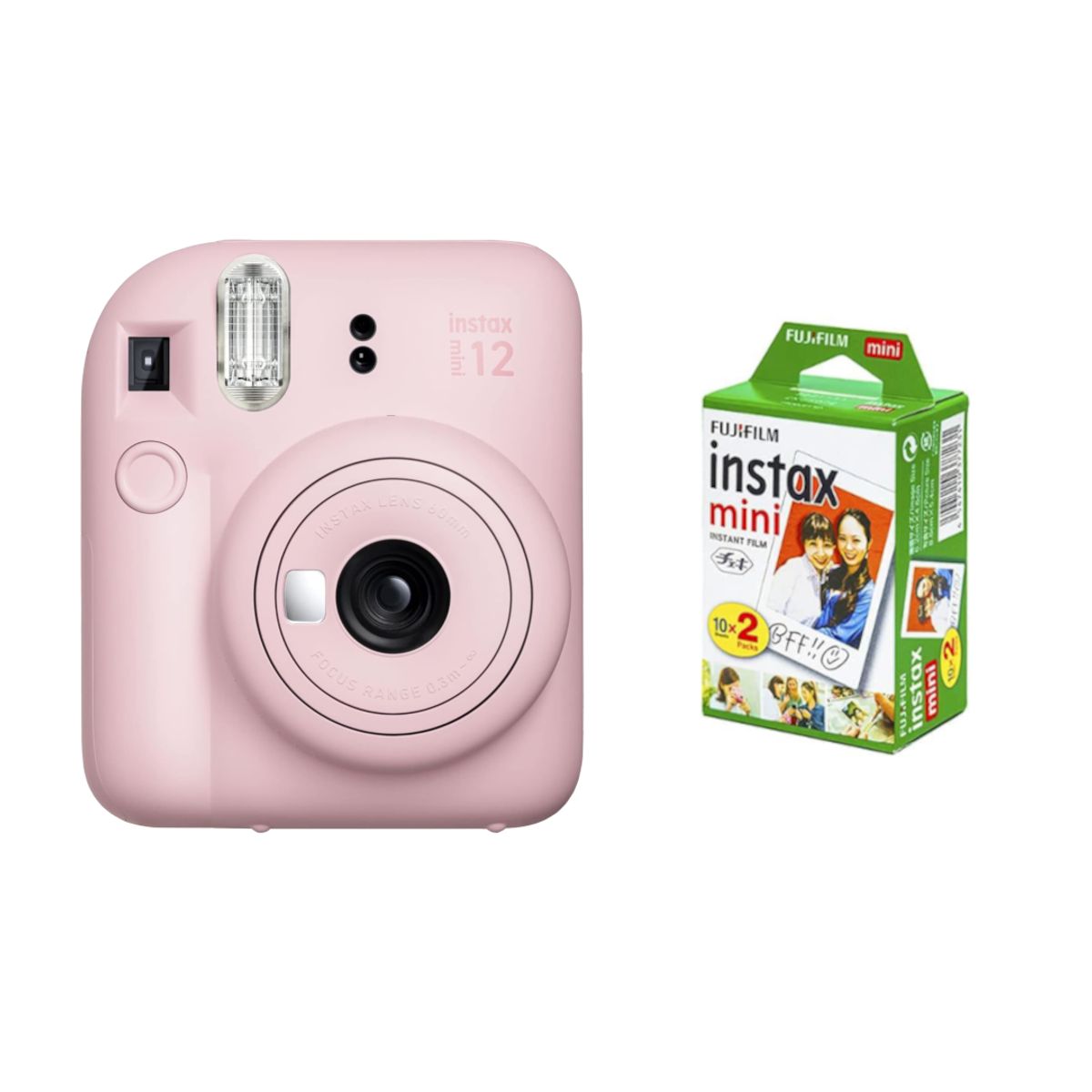 FUJIFILM - SET CÁMARA FUJIFILM INSTAX MINI 12 + 20 PELÍCULAS